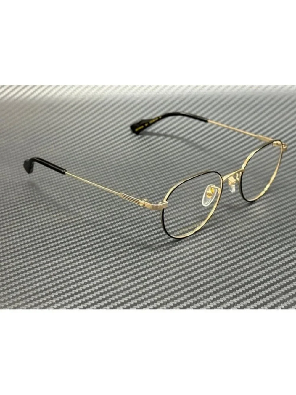 New Gucci Men Gold Eyeglasses 51-20-145